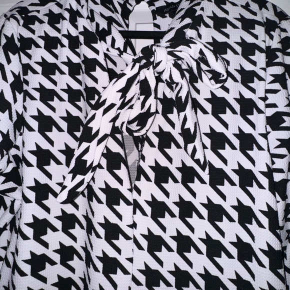 Ashley Stewart houndstooth dress - Picture 2 of 3